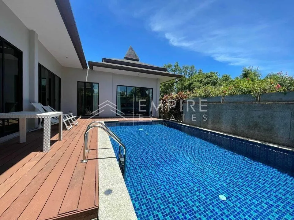Luxury 3 bedroom villa with private pool for rent in Layan — Thumbnail 3