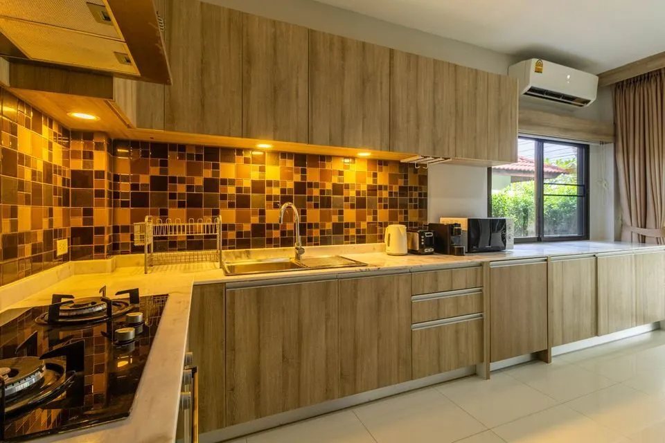 Large garden 3 bedroom villa for rent in Choeng thale — Thumbnail 19