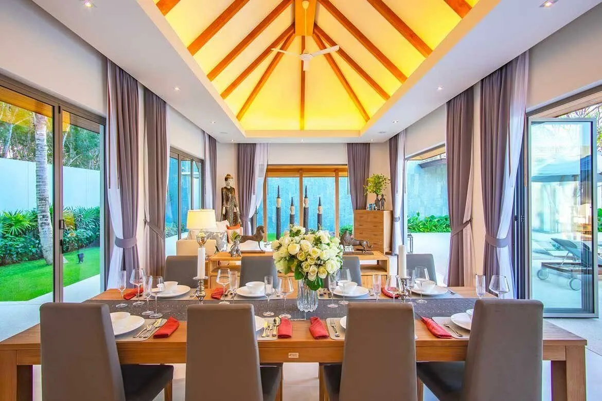 Luxury 4Bedrooms Balinese Style Villa For Sale,Thalang, Phuket — Thumbnail 7