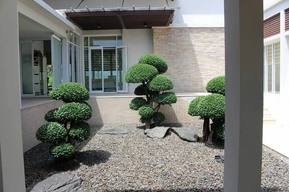 Large garden 4 bedroom villa with private pool for rent in Kathu — Thumbnail 3