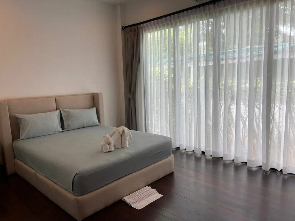Beautiful Tropical 3Bedsroom Pool Villa For Rent, Layan, Phuket — Thumbnail 18