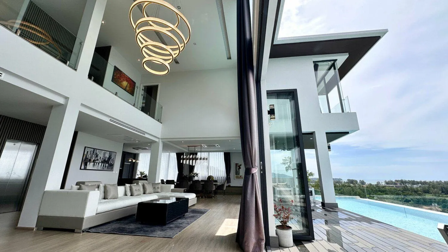 Luxurious Sea view 6 bedroom with private pool villa for sell in Layan — Thumbnail 6