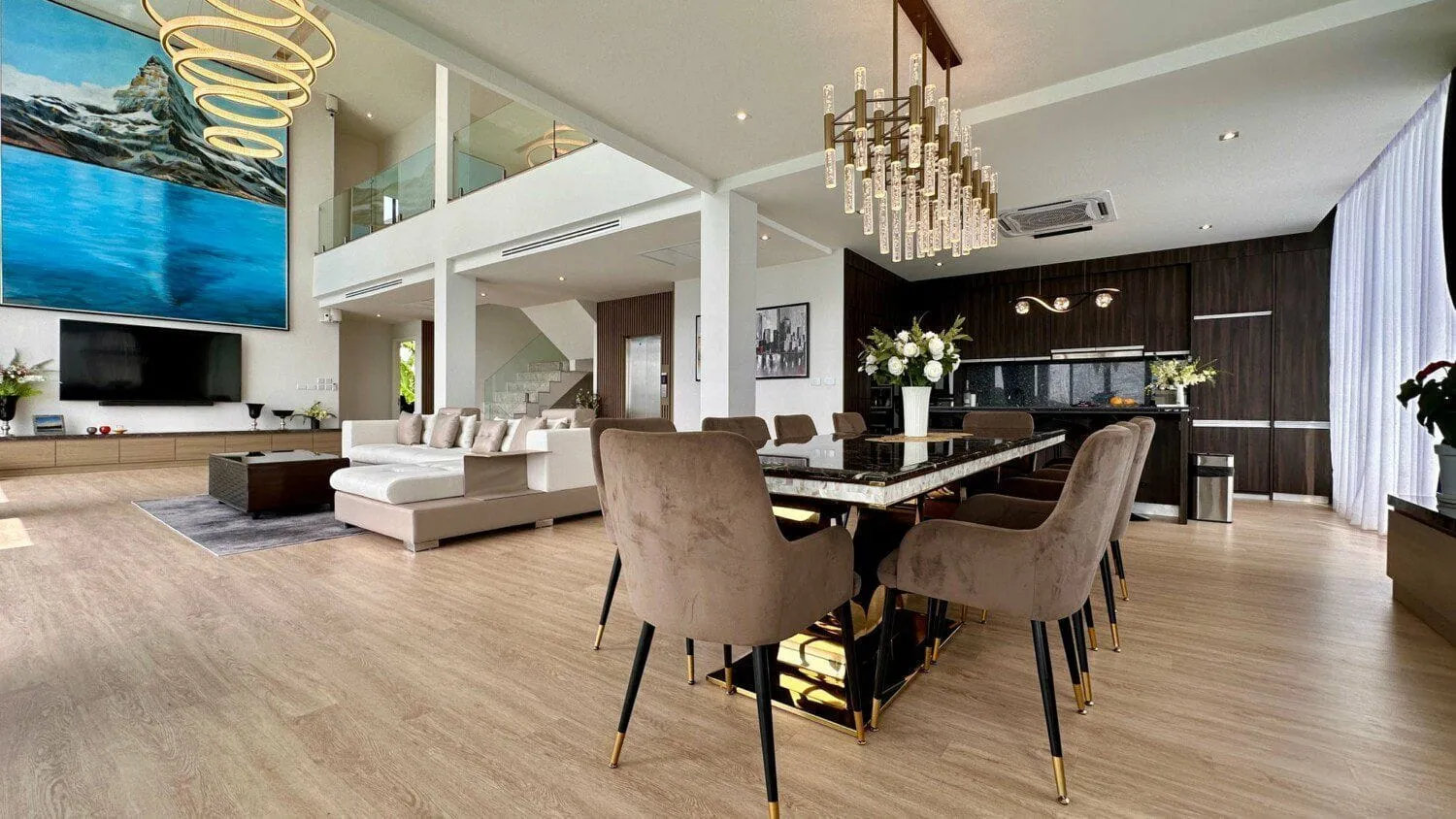 Luxurious Sea view 6 bedroom with private pool villa for sell in Layan — Thumbnail 7