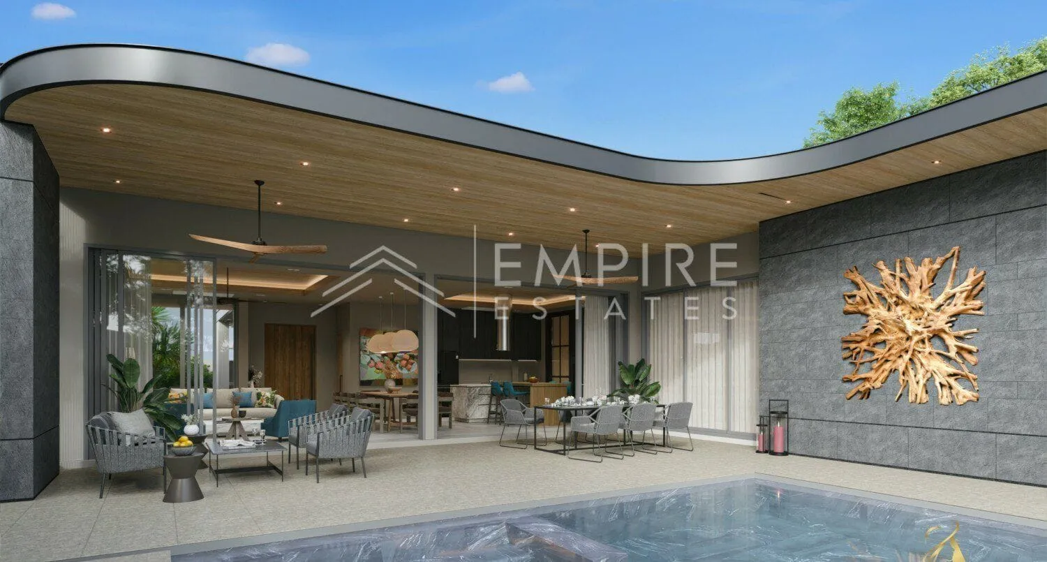 3Bedroom Modern Pool Villa For Sale, Layan, Phuket — Thumbnail 5