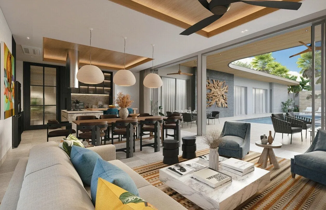 3Bedroom Modern Pool Villa For Sale, Layan, Phuket — Thumbnail 10