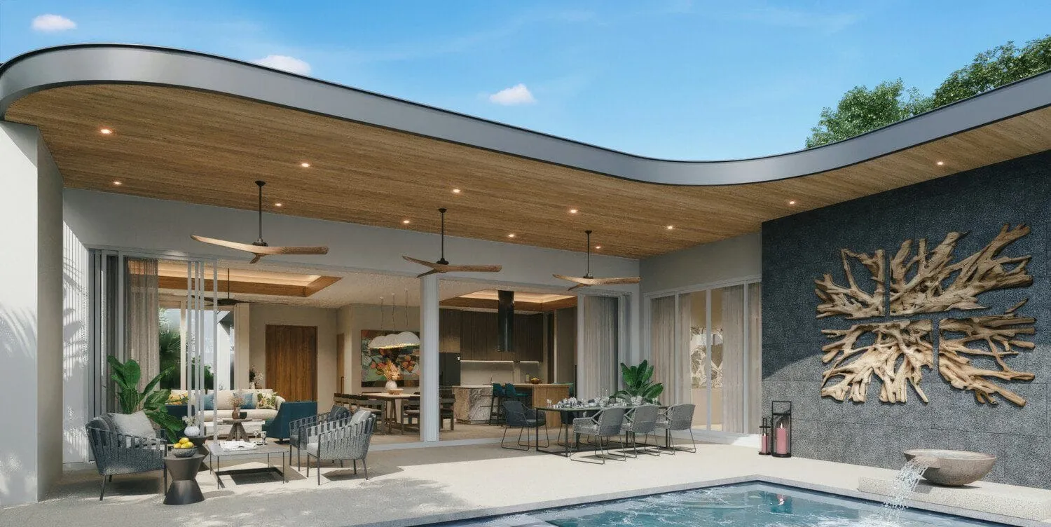 3Bedroom Modern Pool Villa For Sale, Layan, Phuket — Thumbnail 12