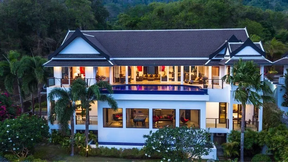 Baan Sawan 5 bedroom Sea view with private pool villa in Rawai — Thumbnail 14