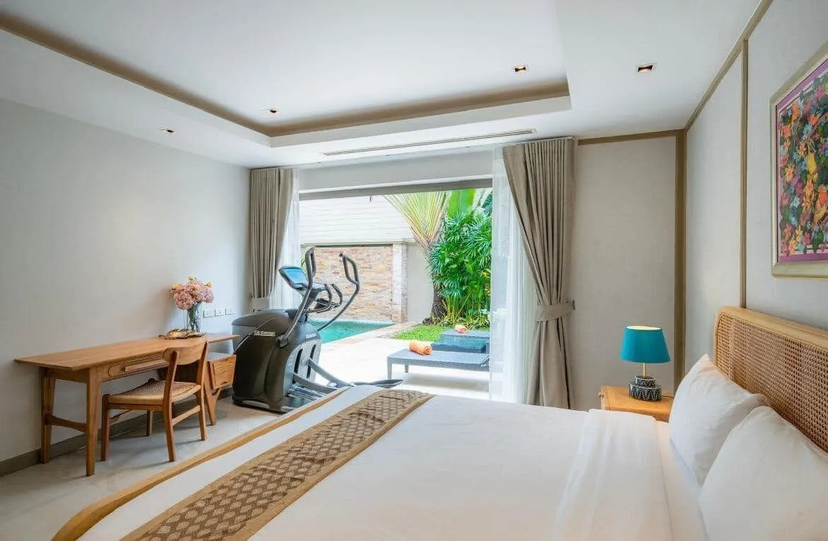 2Bedrooms Cozy Pool Villa For Rent, Choeng Thale, Phuket — Thumbnail 4