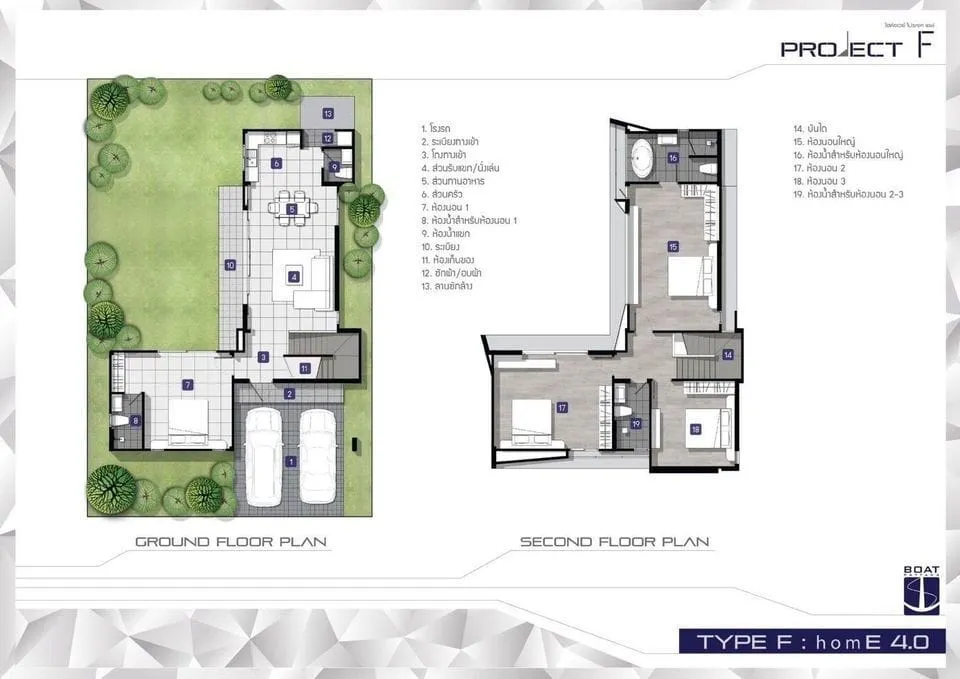 Project F – 3 bedroom villa for rent in Ratsada, Mueang Phuket — Thumbnail 3