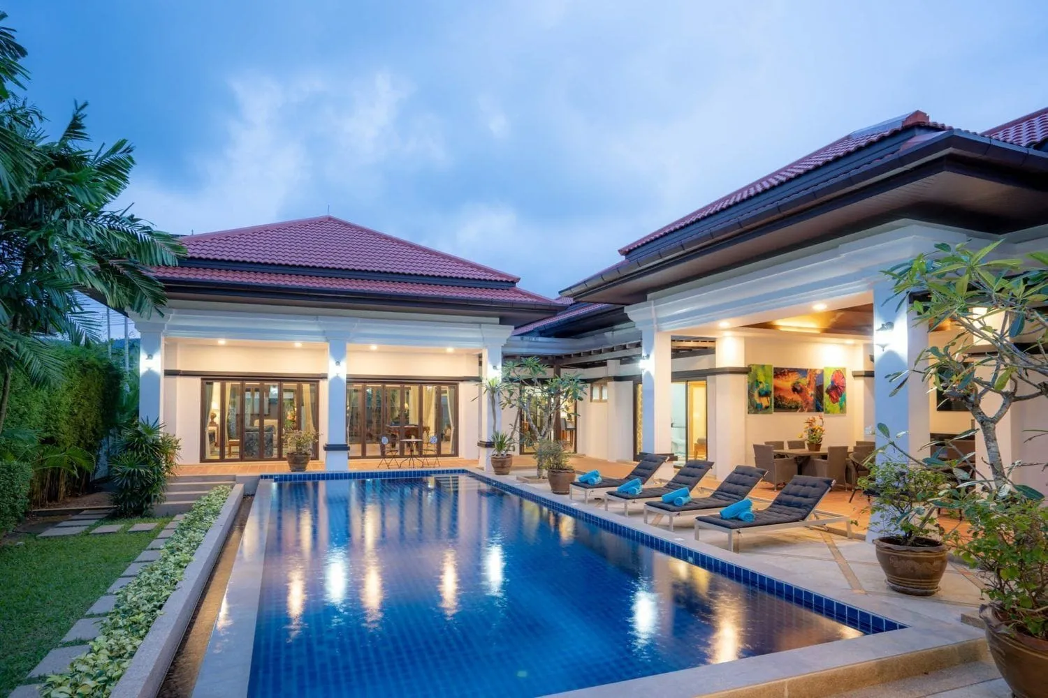 Luxury 4 bedroom villa for rent in Choeng Thale — Thumbnail 21