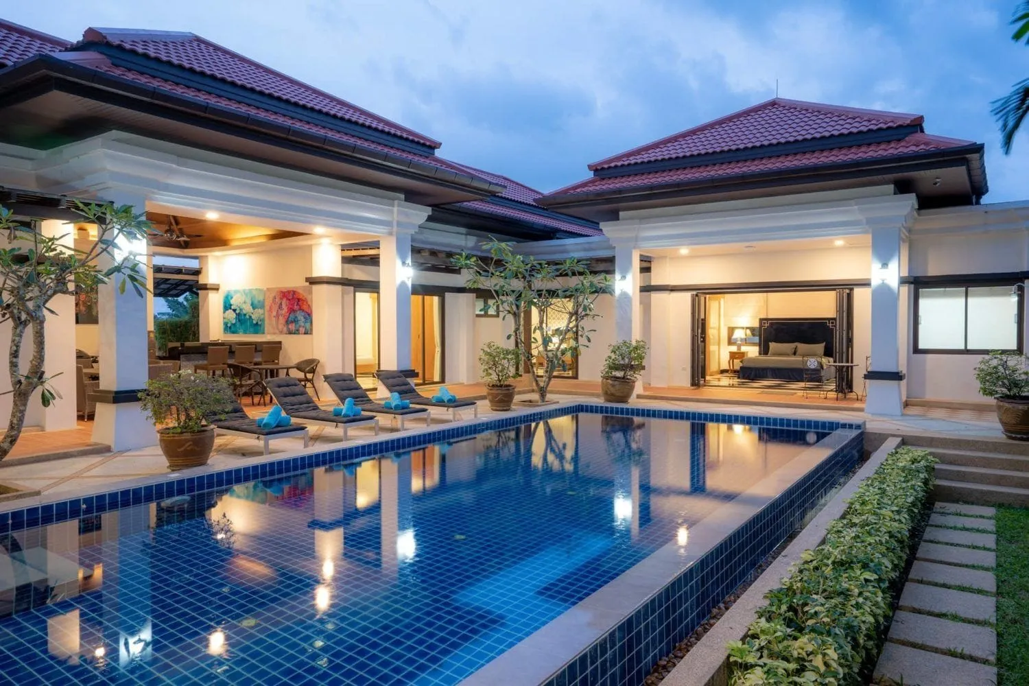 Luxury 4 bedroom villa for rent in Choeng Thale — Thumbnail 22