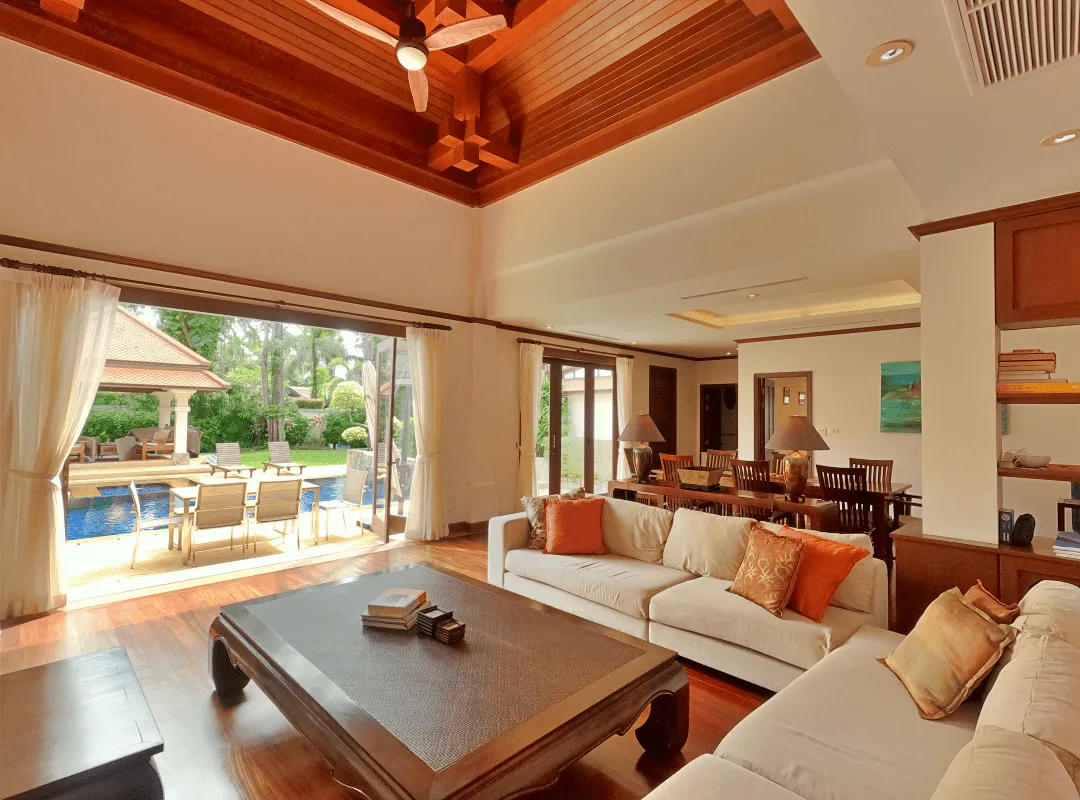 Exclusive 4 Bedroms and Office Rooms Villa 1300 Sqm. With Private Pool For Sale In Bangtao Phuket — Thumbnail 6