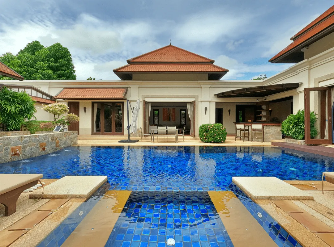 Exclusive 4 Bedroms and Office Rooms Villa 1300 Sqm. With Private Pool For Sale In Bangtao Phuket — Thumbnail 7
