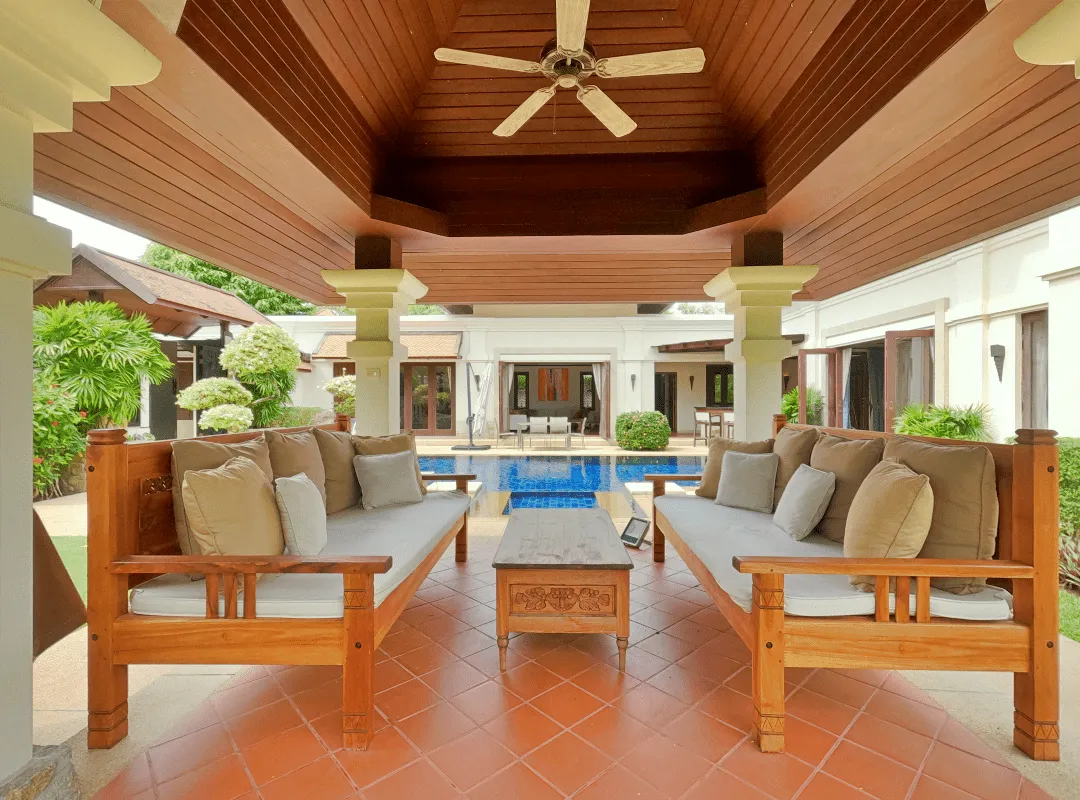 Exclusive 4 Bedroms and Office Rooms Villa 1300 Sqm. With Private Pool For Sale In Bangtao Phuket — Thumbnail 8