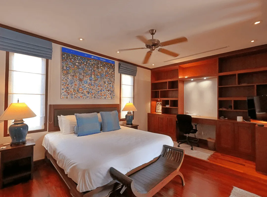Exclusive 4 Bedroms and Office Rooms Villa 1300 Sqm. With Private Pool For Sale In Bangtao Phuket — Thumbnail 27