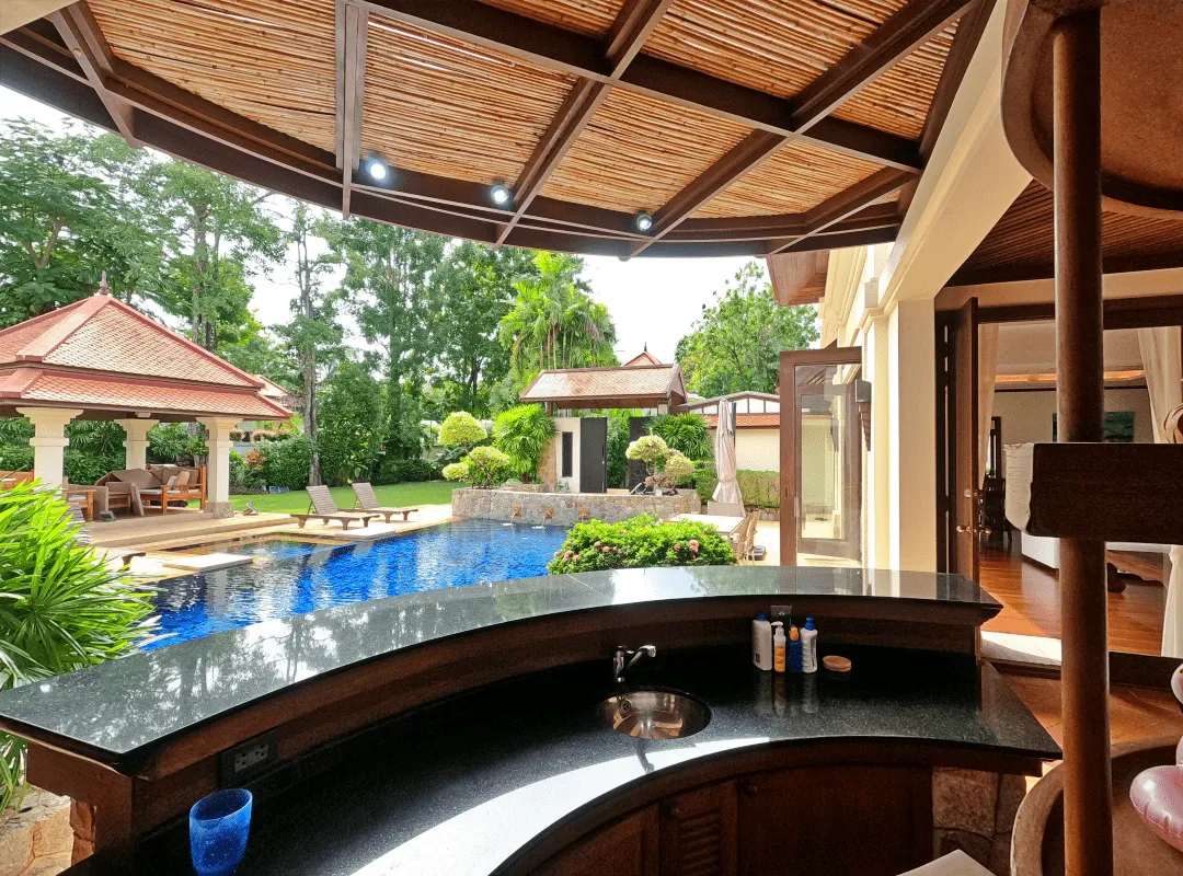 Exclusive 4 Bedroms and Office Rooms Villa 1300 Sqm. With Private Pool For Sale In Bangtao Phuket — Thumbnail 28