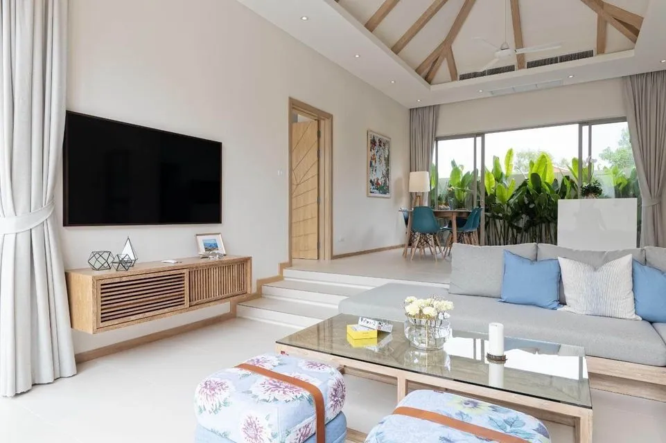 Trichada Tropical Pool Villa – 3 bedrooms with private pool for rent in Choeng Thale — Thumbnail 5