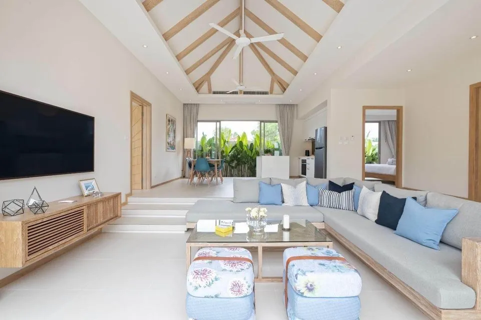 Trichada Tropical Pool Villa – 3 bedrooms with private pool for rent in Choeng Thale — Thumbnail 9