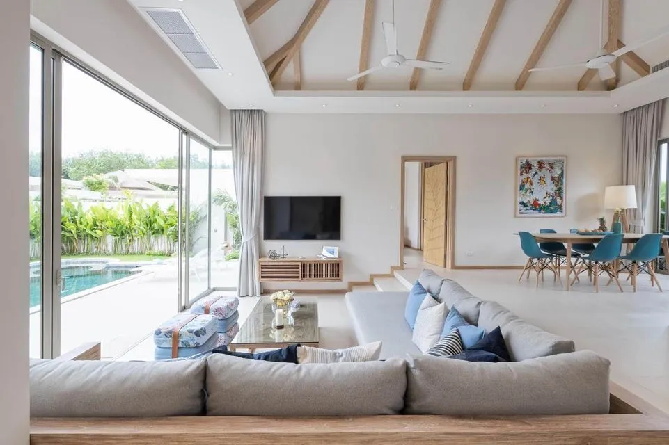 Trichada Tropical Pool Villa – 3 bedrooms with private pool for rent in Choeng Thale — Thumbnail 10