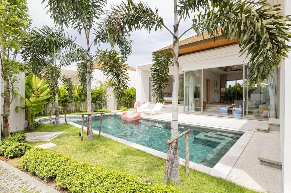 Trichada Tropical Pool Villa – 3 bedrooms with private pool for rent in Choeng Thale — Thumbnail 11