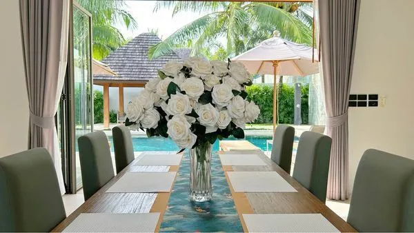 Beautiful Anchan 4 bedrooms villa with private pool for rent in Choeng Thale,Thalang — Thumbnail 13