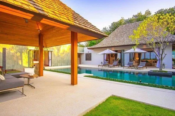 Beautiful Anchan 4 bedrooms villa with private pool for rent in Choeng Thale,Thalang — Thumbnail 15
