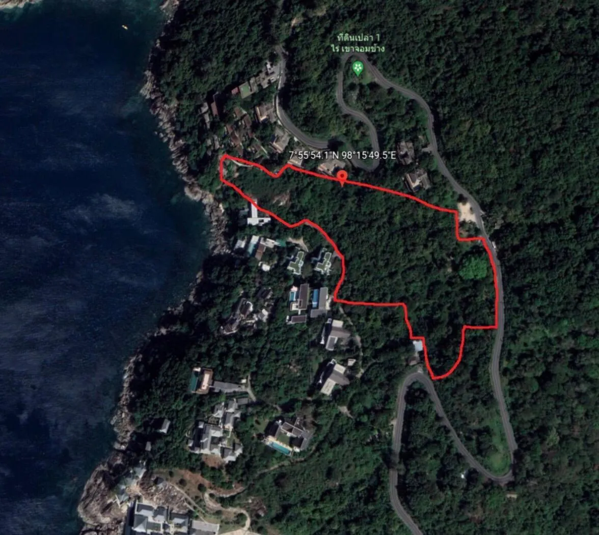Beach Front Land 20 Rai for sale in Kamala — Thumbnail 3