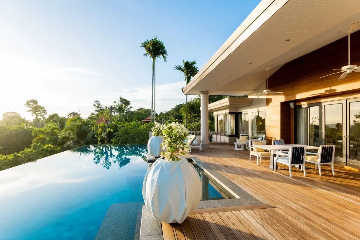 Luxury Stunning 3 Bedrooms Sea View With Private Pool For Sale In Choeng Thale Phuket — Thumbnail 5