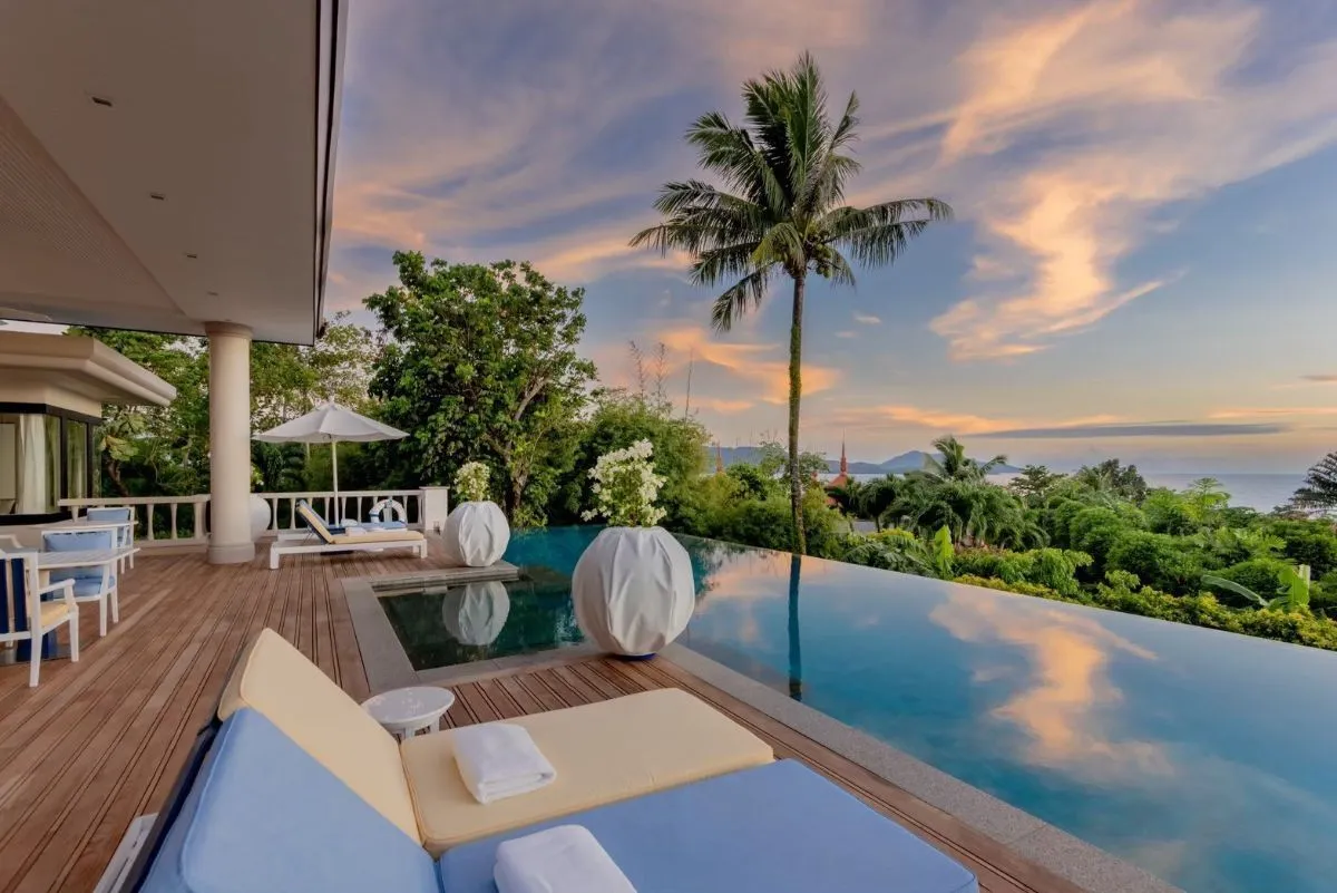 Luxury Stunning 3 Bedrooms Sea View With Private Pool For Sale In Choeng Thale Phuket — Thumbnail 10
