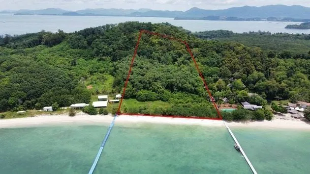 Land 84 Rai Next To Sandy Beach For Sale At Naka Yai Island Phuket — Thumbnail 6