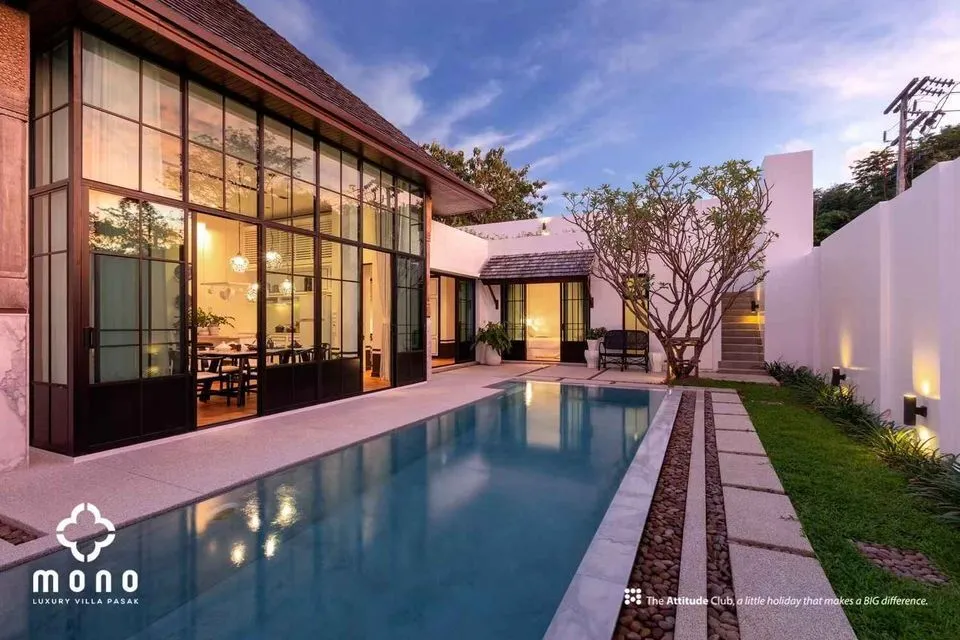 Mono villa 2 bedroom with Private pool for rent in Choeng Thale — Thumbnail 3