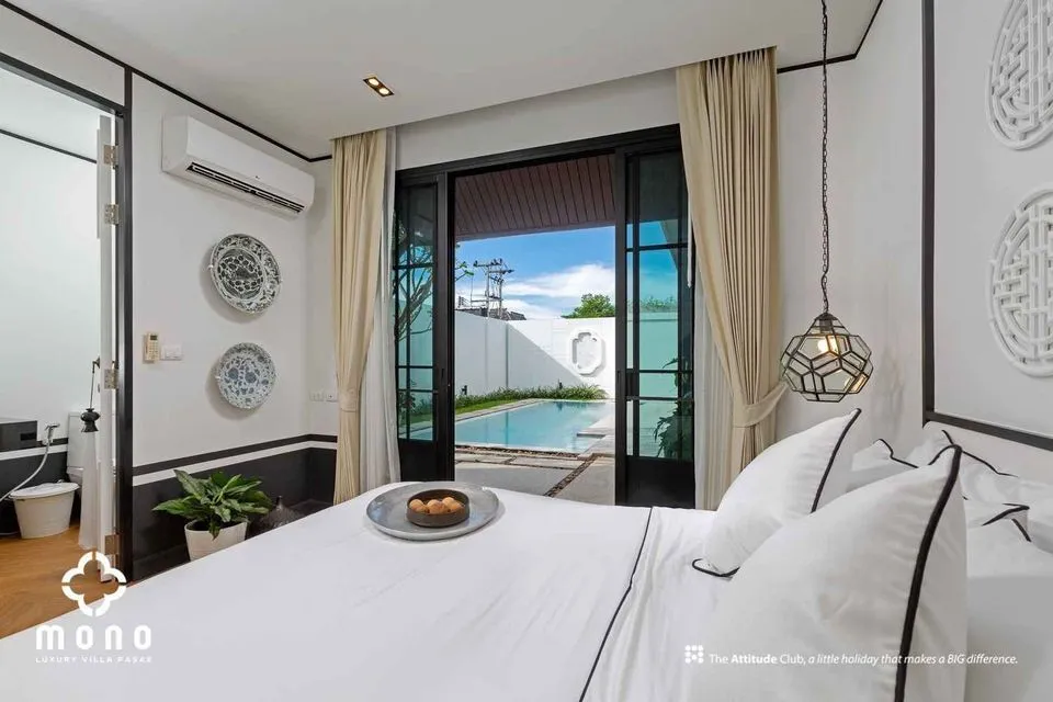 Mono villa 2 bedroom with Private pool for rent in Choeng Thale — Thumbnail 11