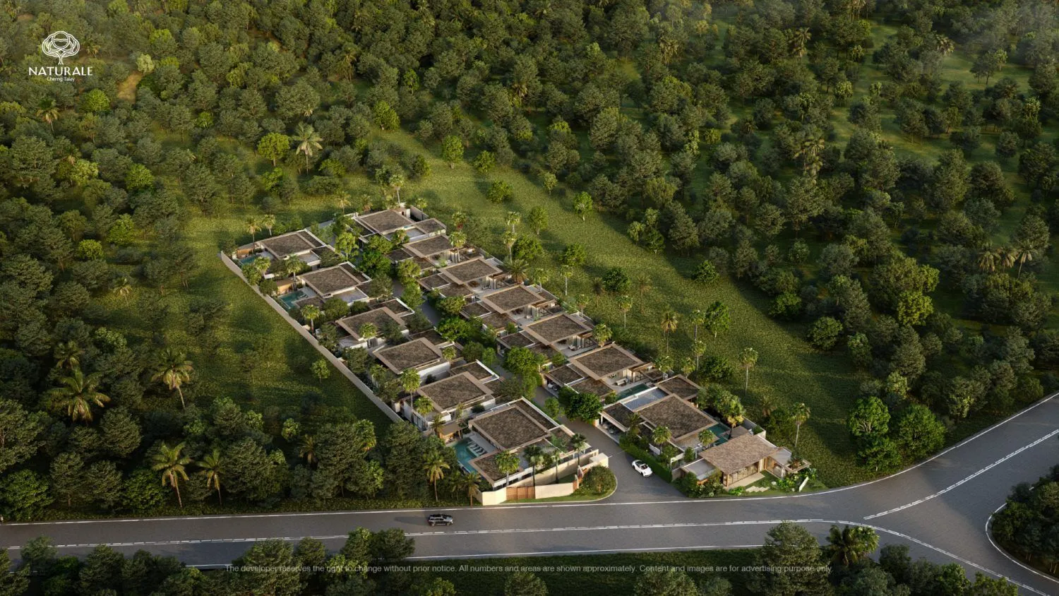 New Project 4 bedroom villa with Mountain view for sale in Choeng Thale — Thumbnail 2