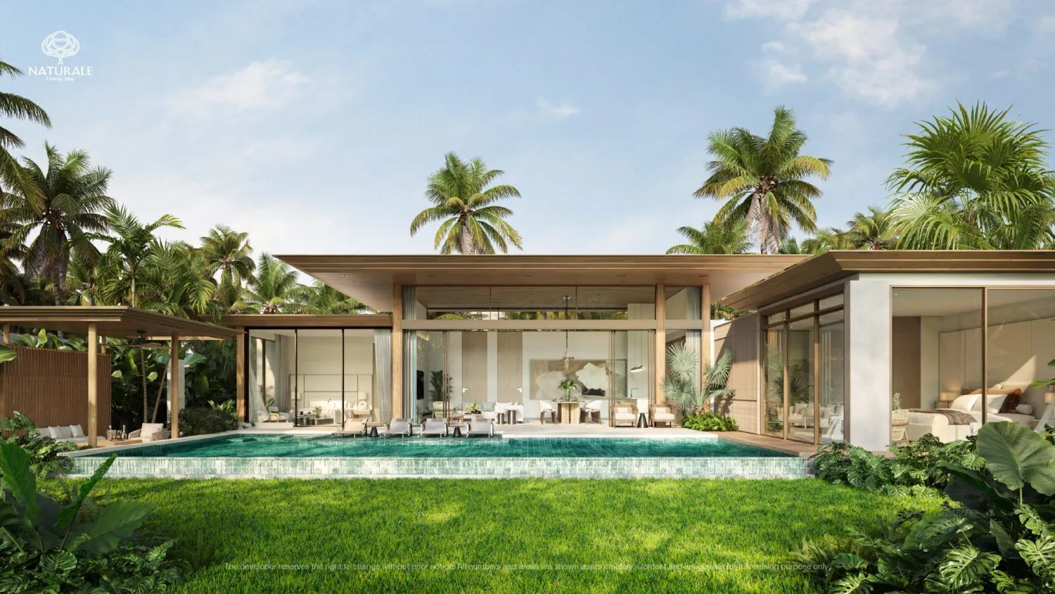 New Project 4 bedroom villa with Mountain view for sale in Choeng Thale — Thumbnail 4