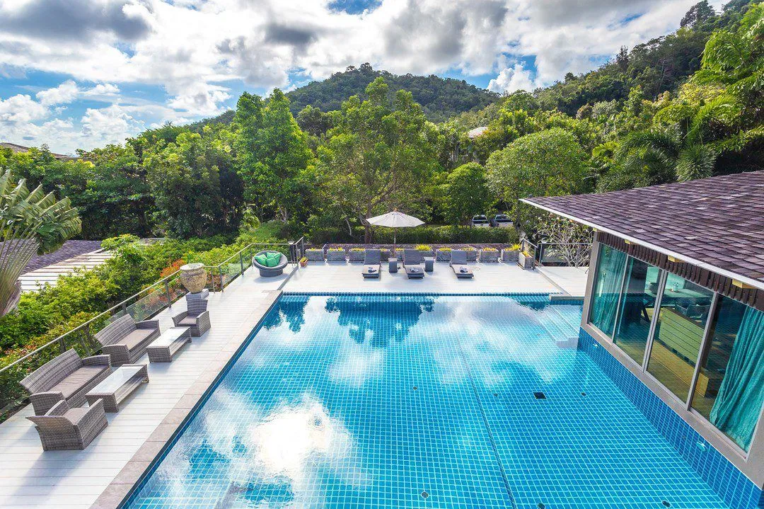 La Coline – Seaview 5 bedrooms with private pool villa in Layan Hill — Thumbnail 3