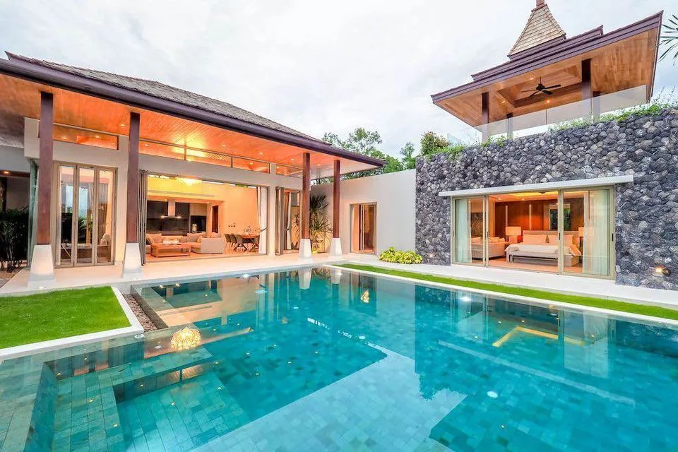Botanica Bangtao – 4 bedrooms with private pool villa for rent in Choeng Thale — Thumbnail 14