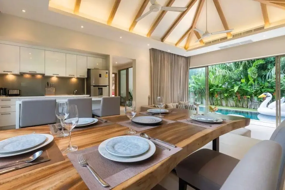 Trichada villa – 3 bedrooms with provate pool for rent in Choeng Thale — Thumbnail 2