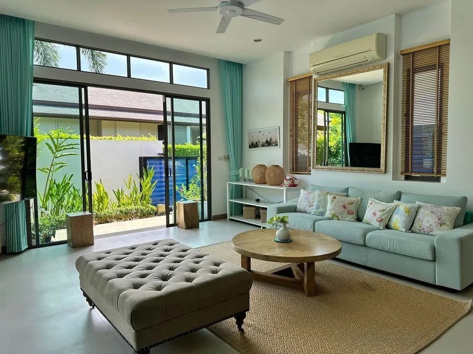 Spacious 3 bedroom with private pool for rent in Layan Beach — Thumbnail 9