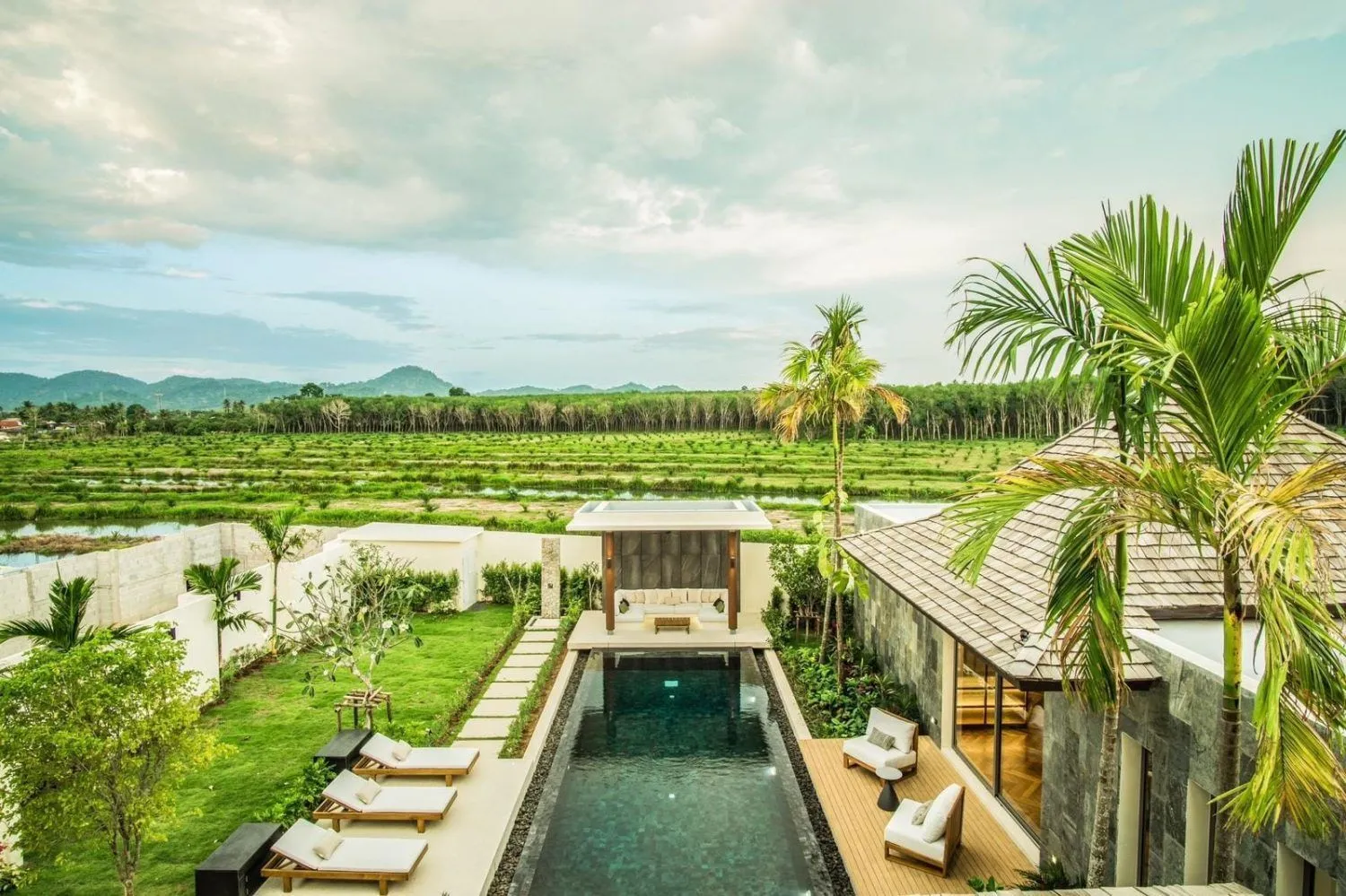 Garden Atlas Villa – 3+1 bedrooms with private pool for rent in Choeng Thale — Thumbnail 6