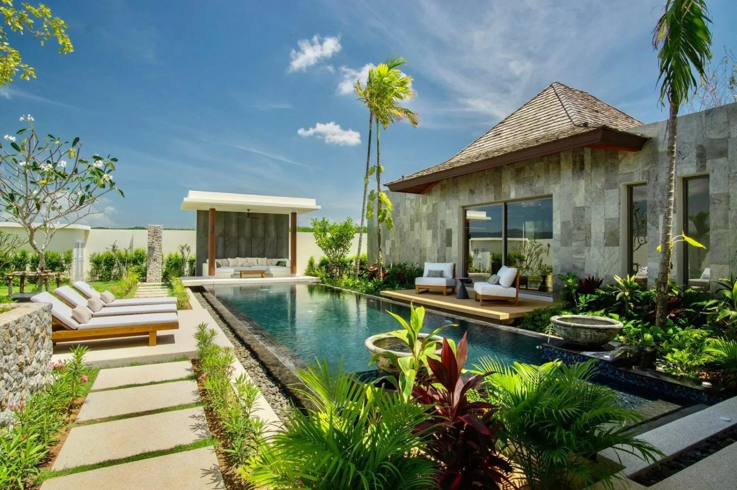 Garden Atlas Villa – 3+1 bedrooms with private pool for rent in Choeng Thale — Thumbnail 12