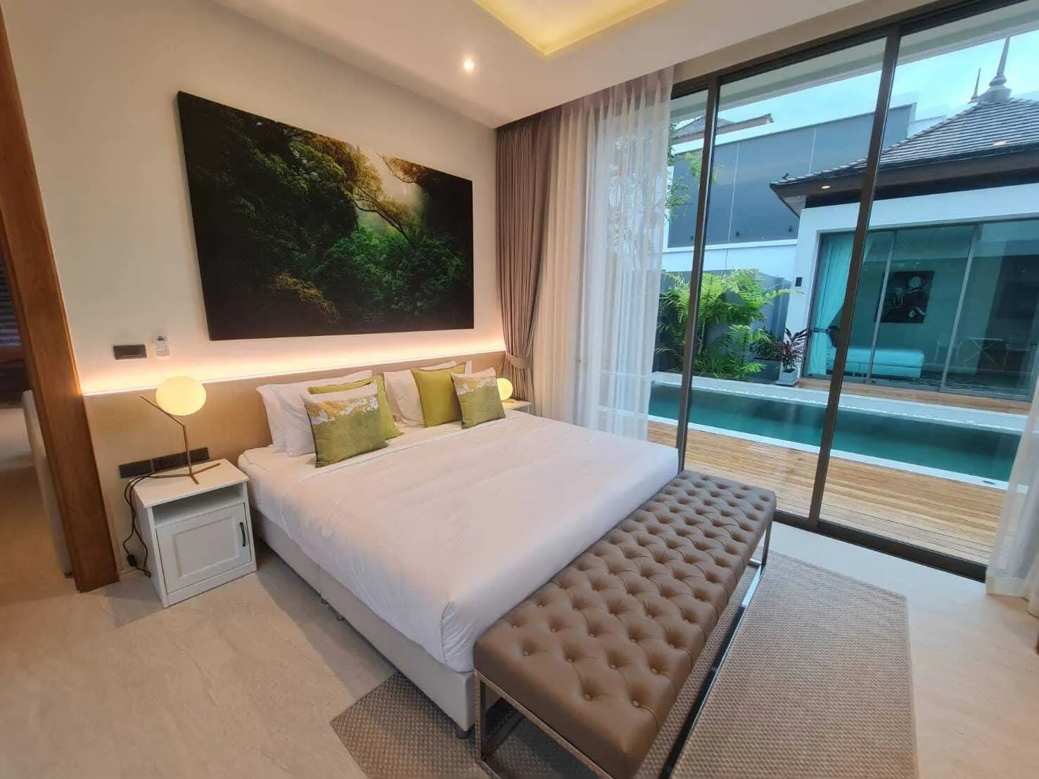 The Teak Villa – 5 bedrooms with private pool for rent in Choeng Thale — Thumbnail 6