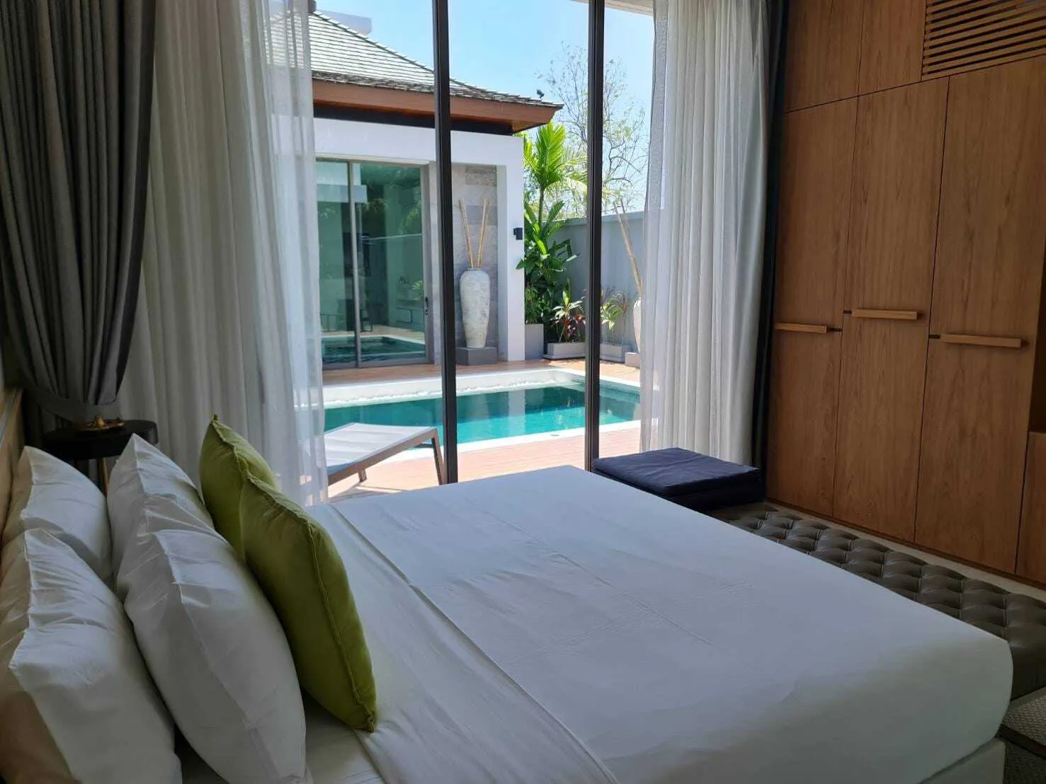 The Teak Villa – 5 bedrooms with private pool for rent in Choeng Thale — Thumbnail 10