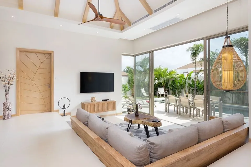 Trichada Villa 3 bedrooms with private pool for rent in Choeng Thale — Thumbnail 2