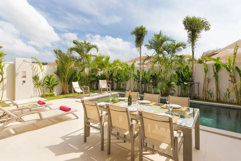 Trichada Villa 3 bedrooms with private pool for rent in Choeng Thale — Thumbnail 9