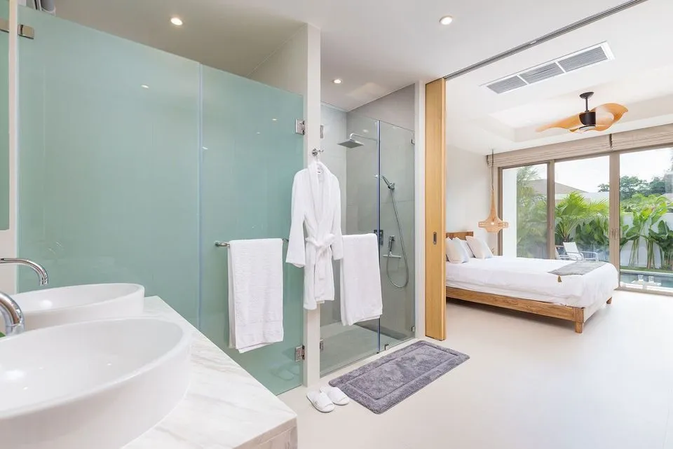 Trichada Villa 3 bedrooms with private pool for rent in Choeng Thale — Thumbnail 11
