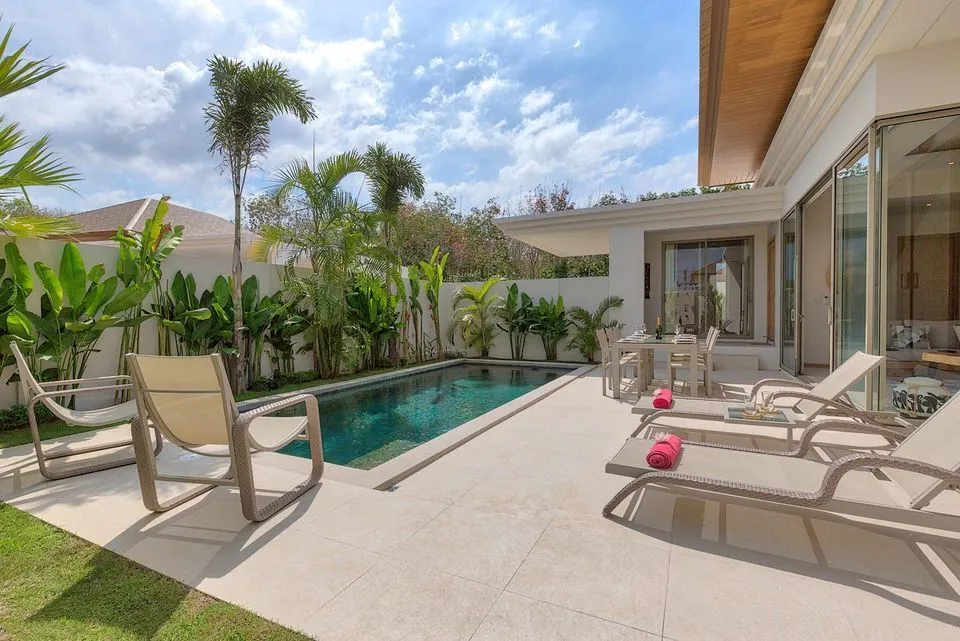 Trichada Villa 3 bedrooms with private pool for rent in Choeng Thale — Thumbnail 14