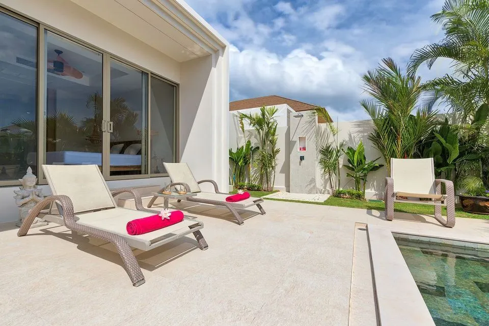 Trichada Villa 3 bedrooms with private pool for rent in Choeng Thale — Thumbnail 18