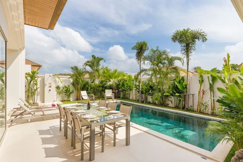 Trichada Villa 3 bedrooms with private pool for rent in Choeng Thale — Thumbnail 19