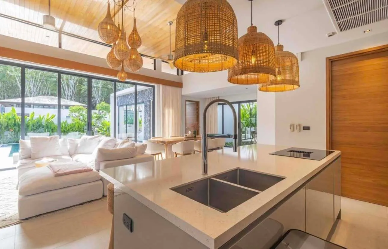 Botanica Modern Loft – 4 bedrooms with private pool for rent in Choeng Thale — Thumbnail 2