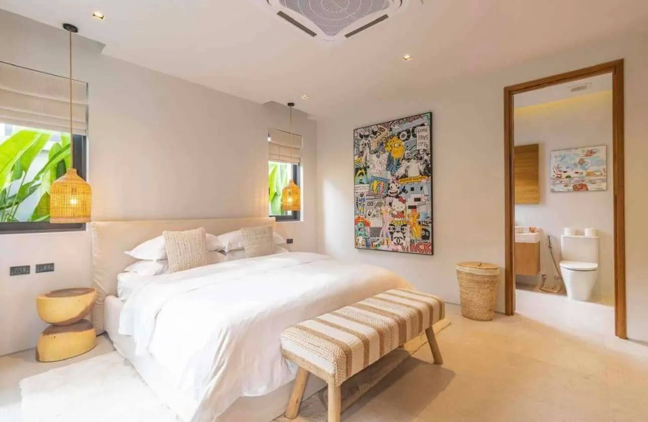 Botanica Modern Loft – 4 bedrooms with private pool for rent in Choeng Thale — Thumbnail 4